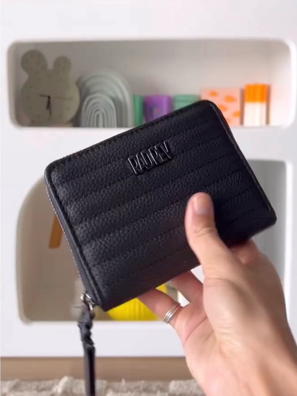 Rad Rev Wallet in Black